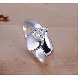 Sterling Heart Ring